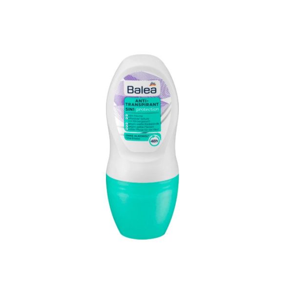 Balea Roll On Antiperspirant 5in1 Protection 50 ml