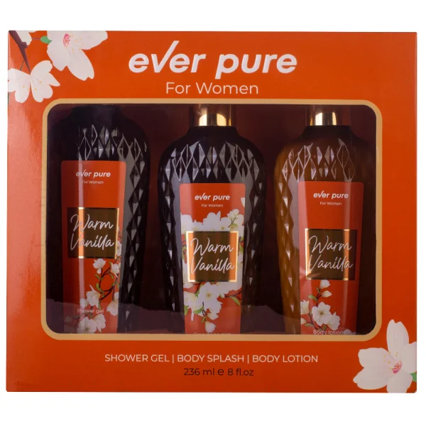 Ever pure gift set warm vanilla