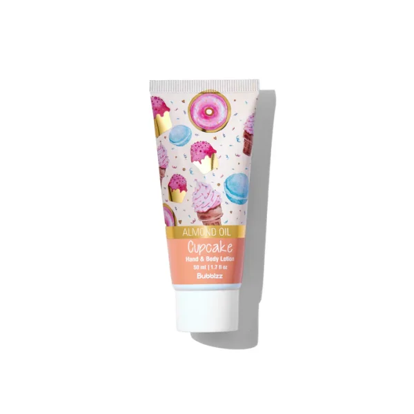 Bubblzz Cupcake Travel Size Hand & Body Lotion 50ML