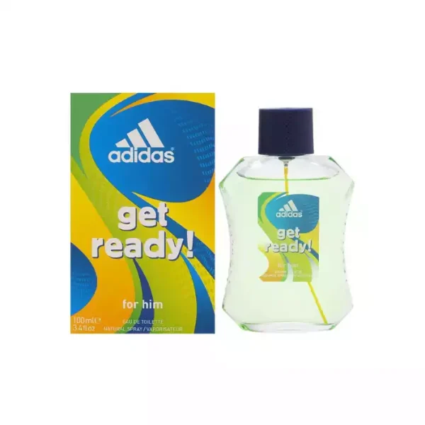 Adidas perfume  Get Ready Eau De Toilette 100 ml  For Men