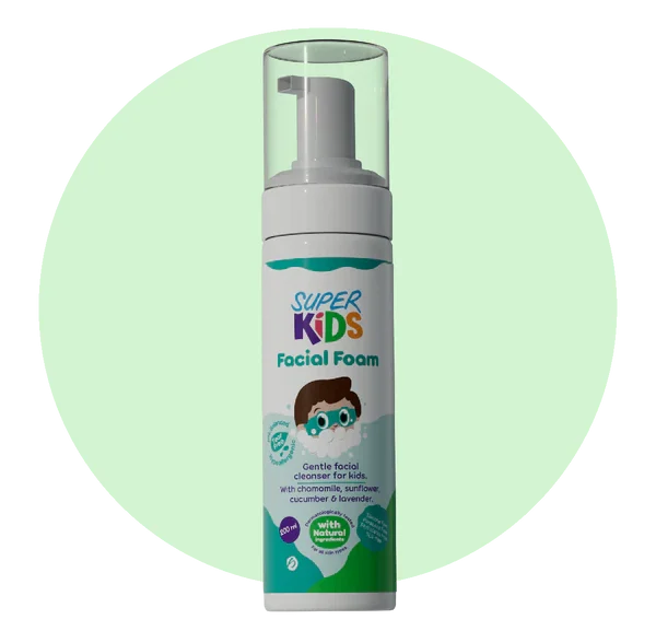 Superkids Facial Foam cleanser 200 ml