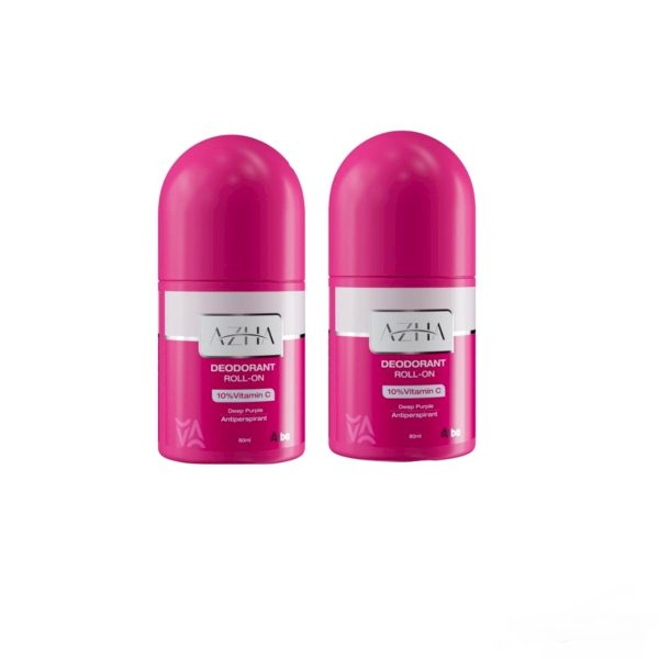 AZHA Deodorant ROLL-ON deep purple 1+1 60ml