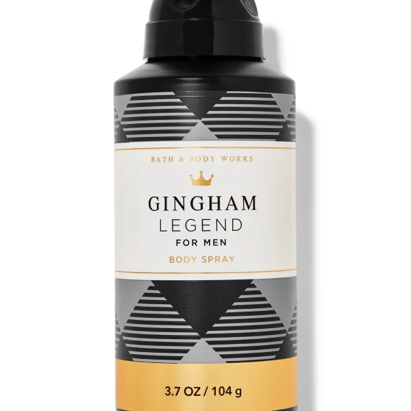 Gingham Legend body spray bath & body works 104 g