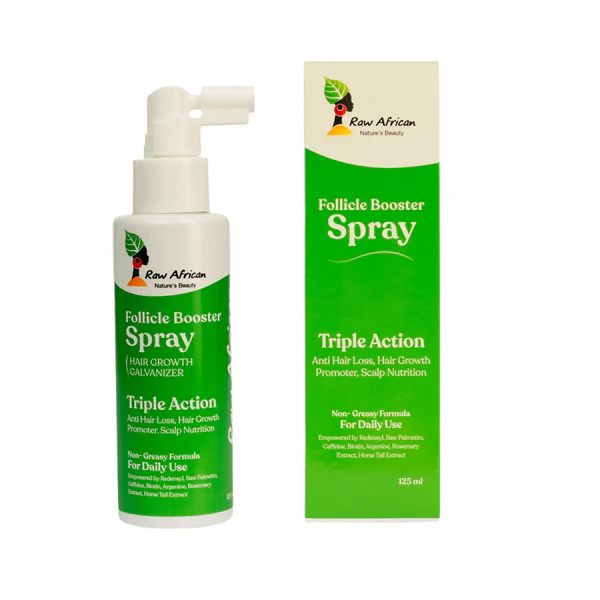 Follicle Booster Triple Action spray 125 ml raw african