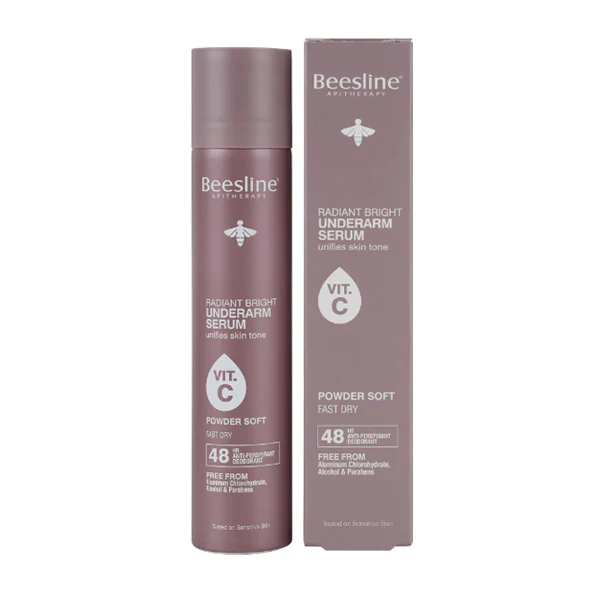 Beesline underarm serum 150 ml spray powder soft
