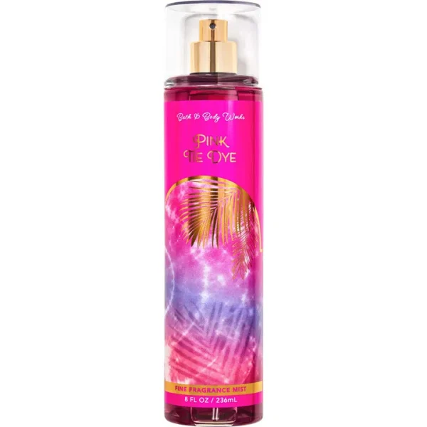 Body splash bath & body works pink tie dye 236 ml