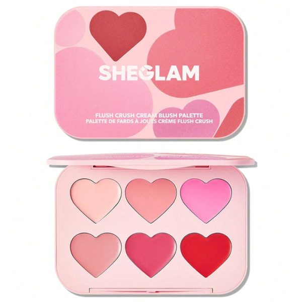 Sheglam Flush crush cream Blush Palette