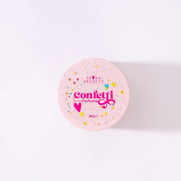 Seven secrets Confetti solid perfume 50 gm